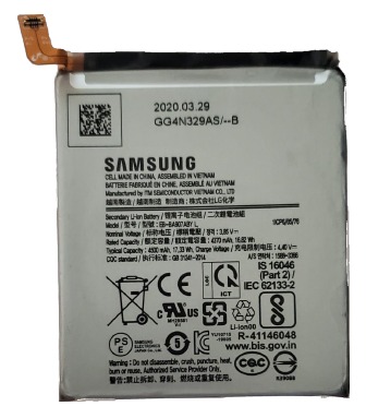 De batterij plaatsen