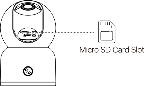 De Micro SD-kaart installeren