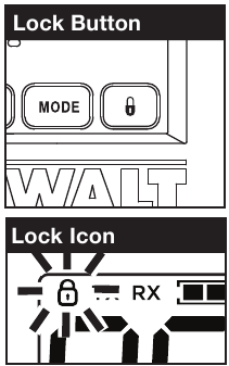 Pictogram vergrendelen