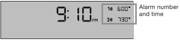 Een alarm in- of uitschakelen