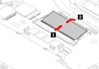 Afzonderlijke geheugenmodule installeren - Stap 1
