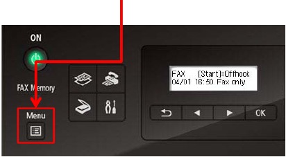 De ontvangstmodus instellen - Stap 4