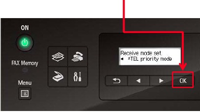 De ontvangstmodus instellen - Stap 9
