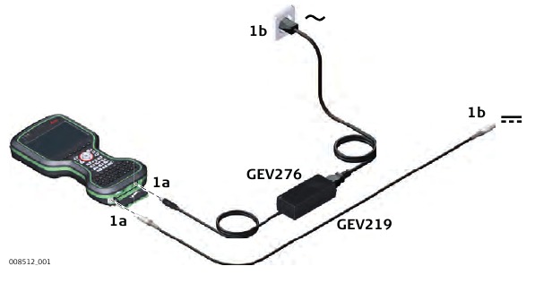 De batterij opladen
