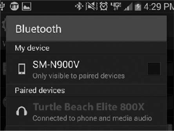 Bluetooth-koppeling - Stap 3