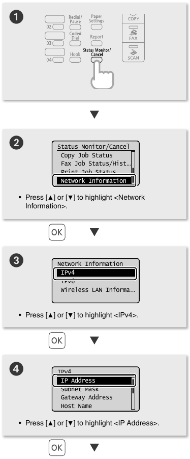 Het IP-adres controleren - Stap 1