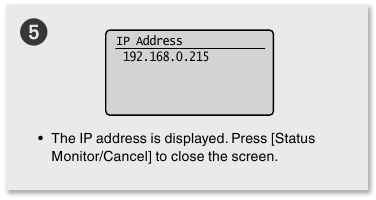 Het IP-adres controleren - Stap 2