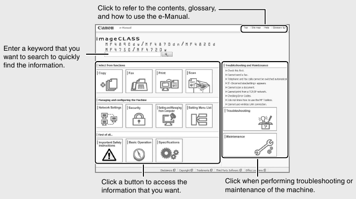 De e-handleiding gebruiken