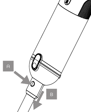 De accessoires bevestigen - Methode 3