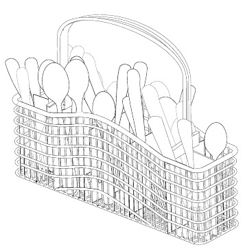 De zilverwerkbak inladen