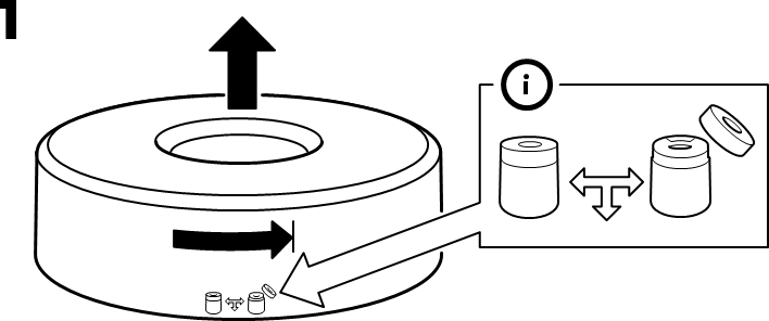 Instellen - Stap 1