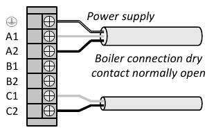 Boileraansluiting