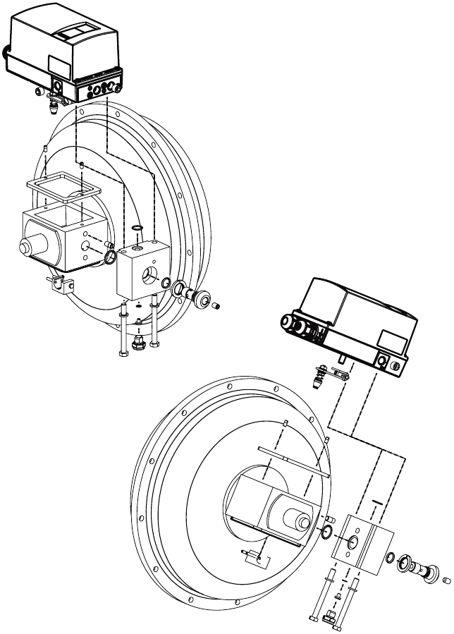 Montage, schematische weergave - Deel 1