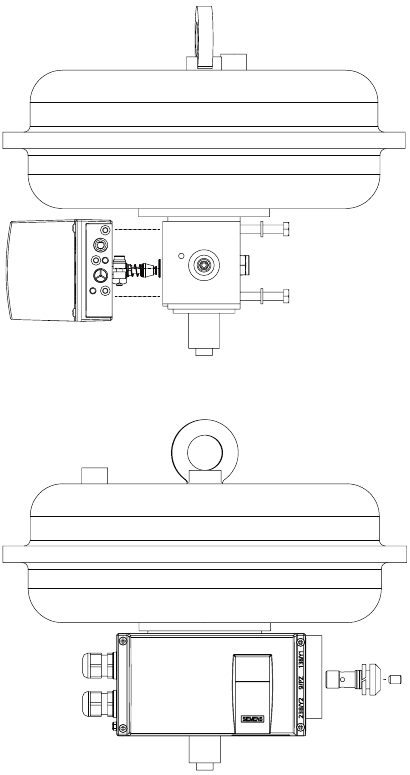 Montage, schematische weergave - Deel 2