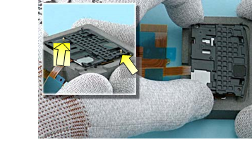 Monteren op de MAIN FLEX ASSEMBLY - Stap 5