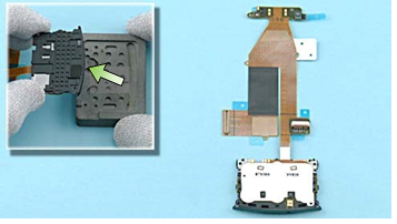 Monteren op de MAIN FLEX ASSEMBLY - Stap 7
