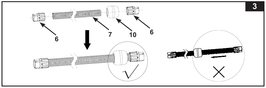 Before setup, make sure that - Step 3