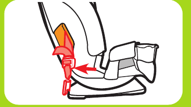 Highback Booster installeren - Stap 13