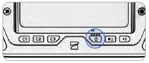 Schakel de Skydio X10 Controller in
