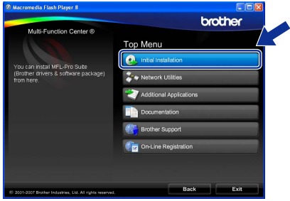 Installeer MFL-Pro Suite op Windows - Stap 1