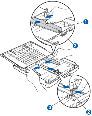 Gewoon A4-papier plaatsen - Stap 2