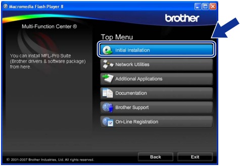 Installatie voor gebruikers met een USB-interface op Windows - Stap 2