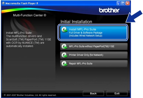 Installatie voor gebruikers met een USB-interface op Windows - Stap 3