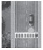 Pictogram voor Pre-Collision System met voetgangersdetectie