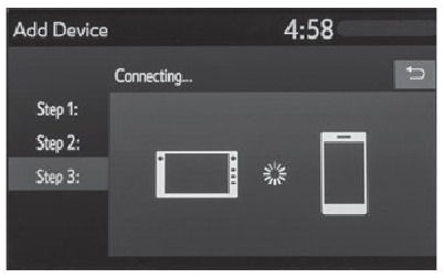 Bluetooth &reg; Koppelen voor uw telefoon - Stap 6