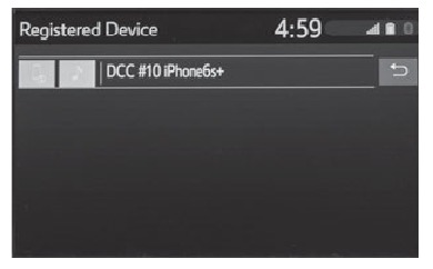 Bluetooth &reg; Koppelen voor uw telefoon - Stap 8