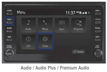 Bluetooth &reg; Koppelen voor uw telefoon - Stap 1