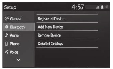 Bluetooth &reg; Koppelen voor uw telefoon - Stap 3