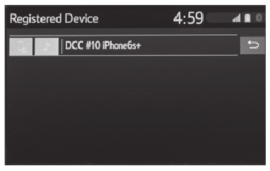 Bluetooth &reg; Koppelen voor uw telefoon - Stap 9