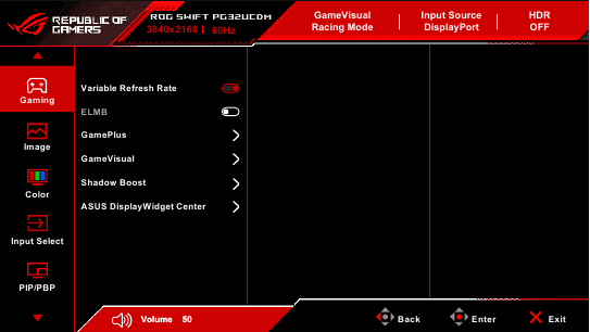 OSD-menu - Hoe opnieuw te configureren
