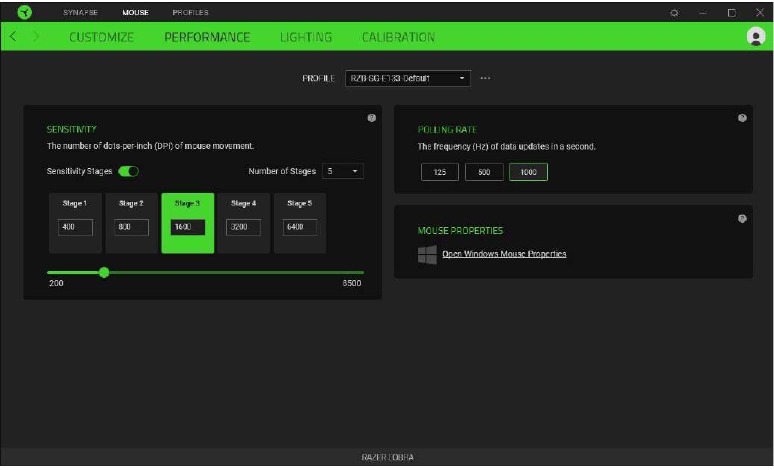 Configureren - Tabblad Muis - Stap 3