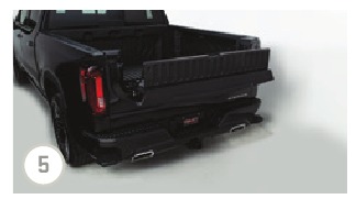 GMC MULTIPRO-ACHTERKLEPBEDIENING - Stap 5