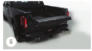 GMC MULTIPRO-ACHTERKLEPBEDIENING - Stap 6
