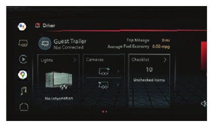 TREKHAAK-APP IN DE AUTO