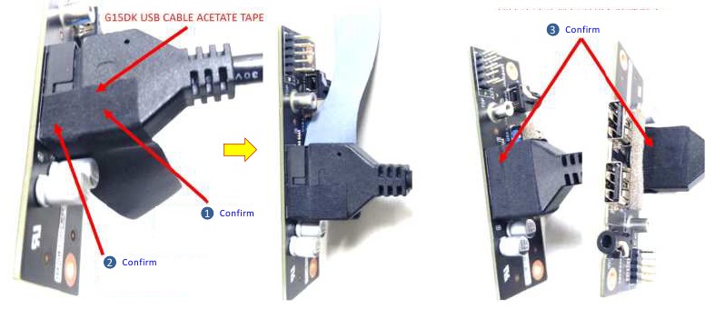 FIO USB CABLE Montage 