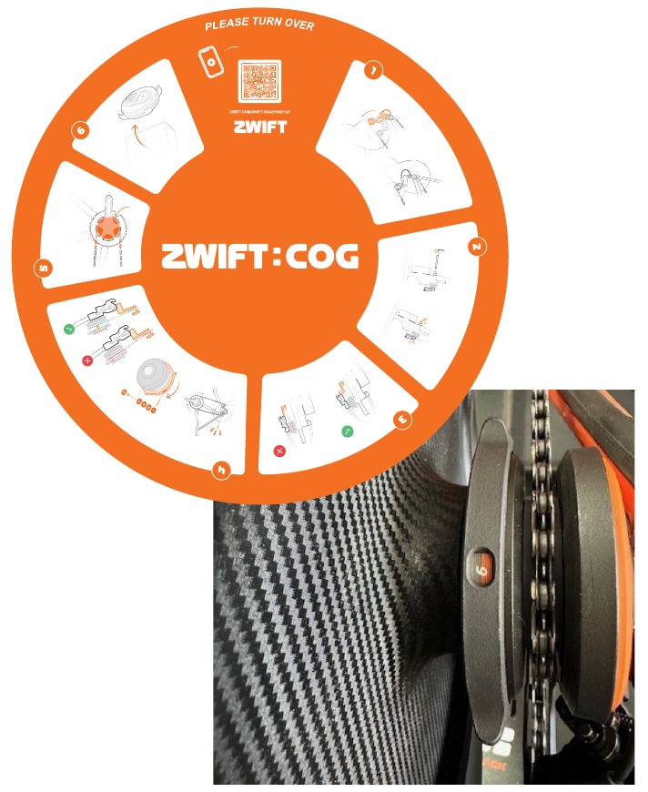 DE ZWIFT COG AANPASSEN
