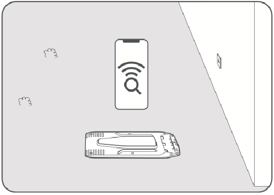 Installatie - Een geschikte locatie selecteren - Stap 1