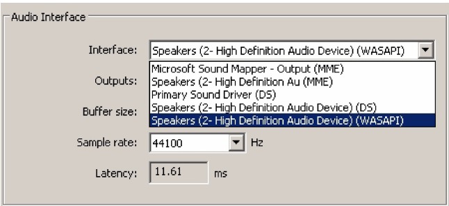 Audio-voorkeuren