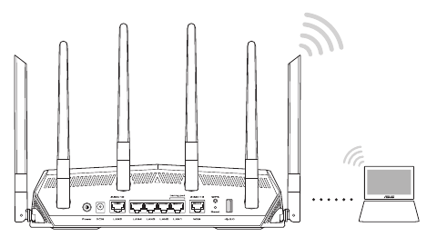 Uw router installeren via webbrowser - draadloos