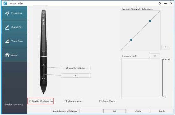 De Windows Ink-functie inschakelen