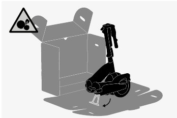 Uw nieuwe e-scooter instellen - Stap 3