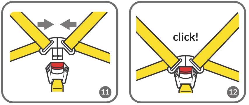 STOELINSTALLATIE (76 &ndash; 105 CM GROEP) - Stap 9