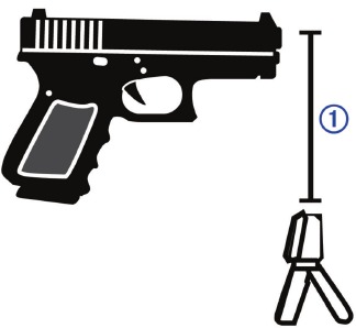 Schietgegevens registreren - Een pistoolsessie starten