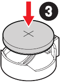 CMOS Battery - install