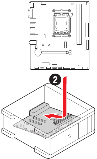 Het product installeren - Stap 2