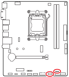 Overzicht van componenten - JFP1/JFP2-connectoren